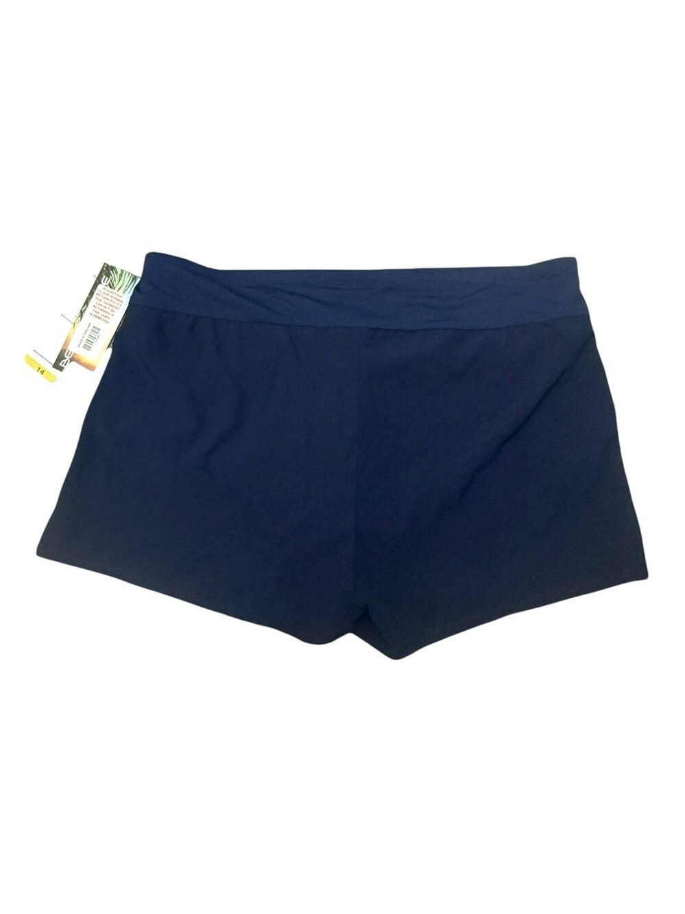 Beach House Women’s Size 14 Navy Blue Swim Shorts With Pockets — NWT - Picture 3 of 7